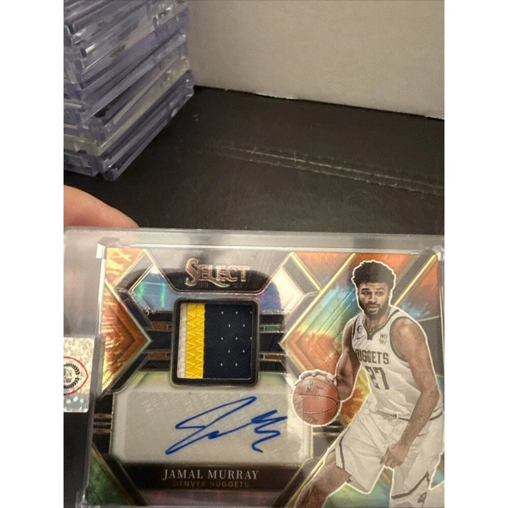 2022-23 Panini Select Jamal Murray Auto Patch Relic Tie Dye Serial #d 25/25 💥🔥